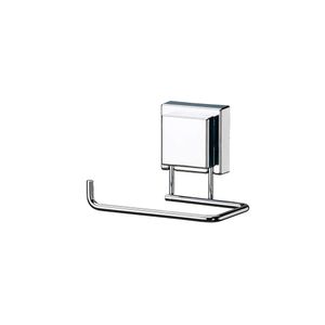 Suporte para Papel Higienico Inox com Ventosa Linha Qualità Premiun Inox Future