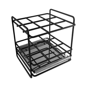 Organizador de talheres para bancada preto 2443 Jomer