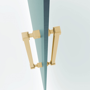 Puxador Amalfi Duplo Dourado 300 mm Torralba