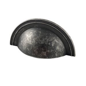 Puxador Grenade Prata Tamboreado Fosco 1753 Concha Torralba