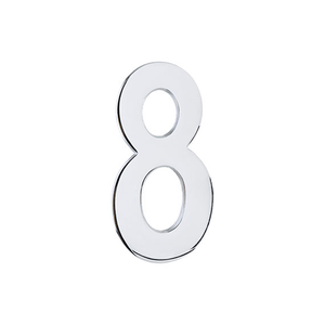 Número 8 Residencial Liso Adesivado  664804 União Mundial