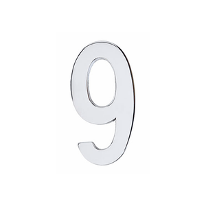 Número 9 Residencial Liso Adesivado  664904 União Mundial