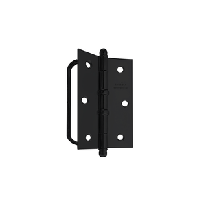 Dobradiça Porta Camarão 3.1/2 Ferro Oxidado Preto 622006 União Mundial