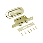 Fecho Concha Sobrepor para Janela Correr Z.L.Oxidado 650408 Uniao Mundial