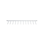 Porta Vassouras Branco V300 Arameficio - Tamanho Unico, Branco