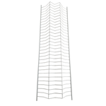 Porta Pratos Branco PP Arameficio 3