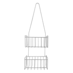 Porta Shampoo Duplo Branco 170 mm PXD  Arameficio 1