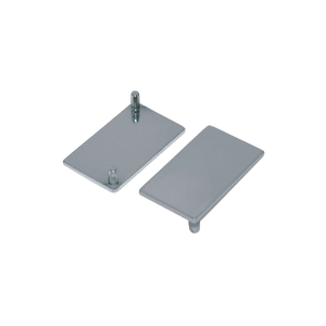 Ponteira para Perfil Puxador Direita/Esquerda Anodizada RFC