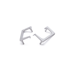 42918_Ponteira para Perfil Puxador Direita.Esquerda Vazada Anodizado RFC