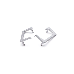 Ponteira para Perfil Puxador Direita/Esquerda Vazada Anodizado RFC