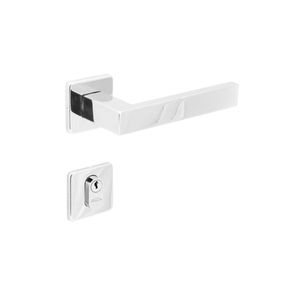 Fechadura Externa Quadra Inox Polido 1080594/55 Arouca