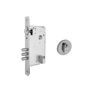 Fechadura Rolete Externa Super Seguranca 3 Pinos Inox Escovado 4310/086 Arouca