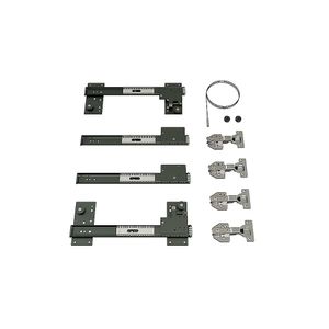 Kit Escamoteável Rivelato Ampio 337 mm Porta Sob 15 a 20 mm Rometal