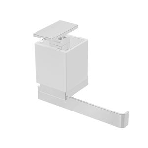 Saboneteira Líquida e Toalheiro One Branco Zen