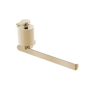 Saboneteira Líquida e Toalheiro Miss By Zen Dourado Matte Zen