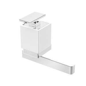 Saboneteira Líquida e Papeleira One Branco Zen