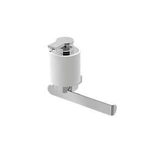 Saboneteira Líquida e Papeleira Miss By Zen Branco Zen