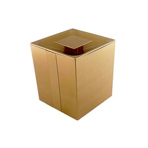 Lixeira One Dourado Matte 1,5 Litros Zen